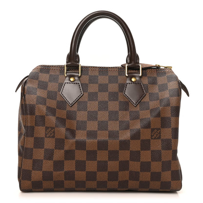 Louis Vuitton Damier Ebene Speedy 25 1 of 10