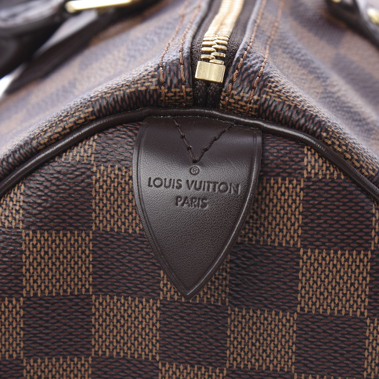 Louis Vuitton Damier Ebene Speedy 35 8 of 10