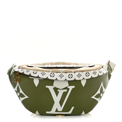 Louis Vuitton Monogram Giant Bumbag Kaki Beige 1 of 14