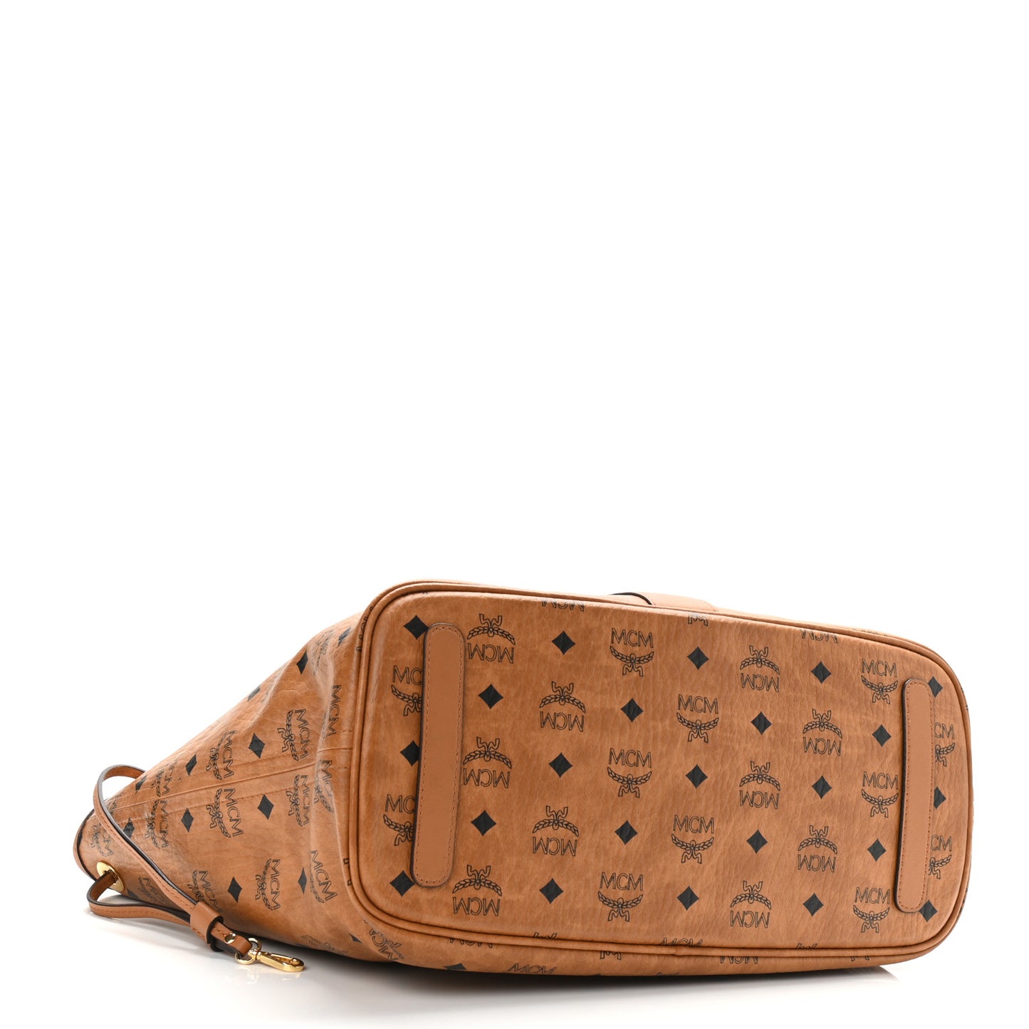 Visetos Large Liz Reversible Shopper Tote Cognac