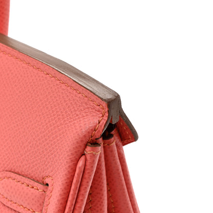 Hermes Epsom Birkin 25 Flamingo 12 of 12