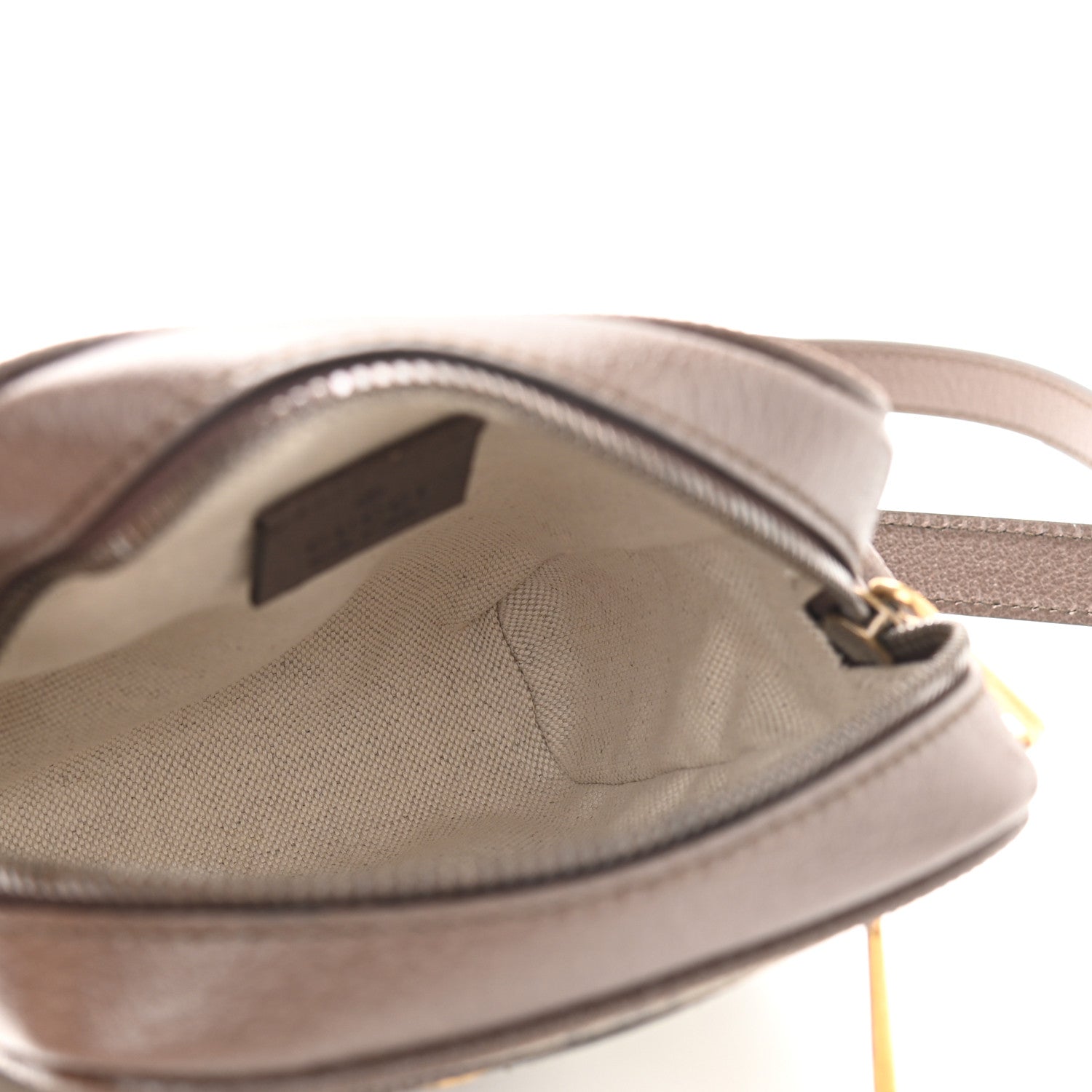 Gucci GG Supreme Monogram Web Mini Ophidia Messenger Brown 5 of 10