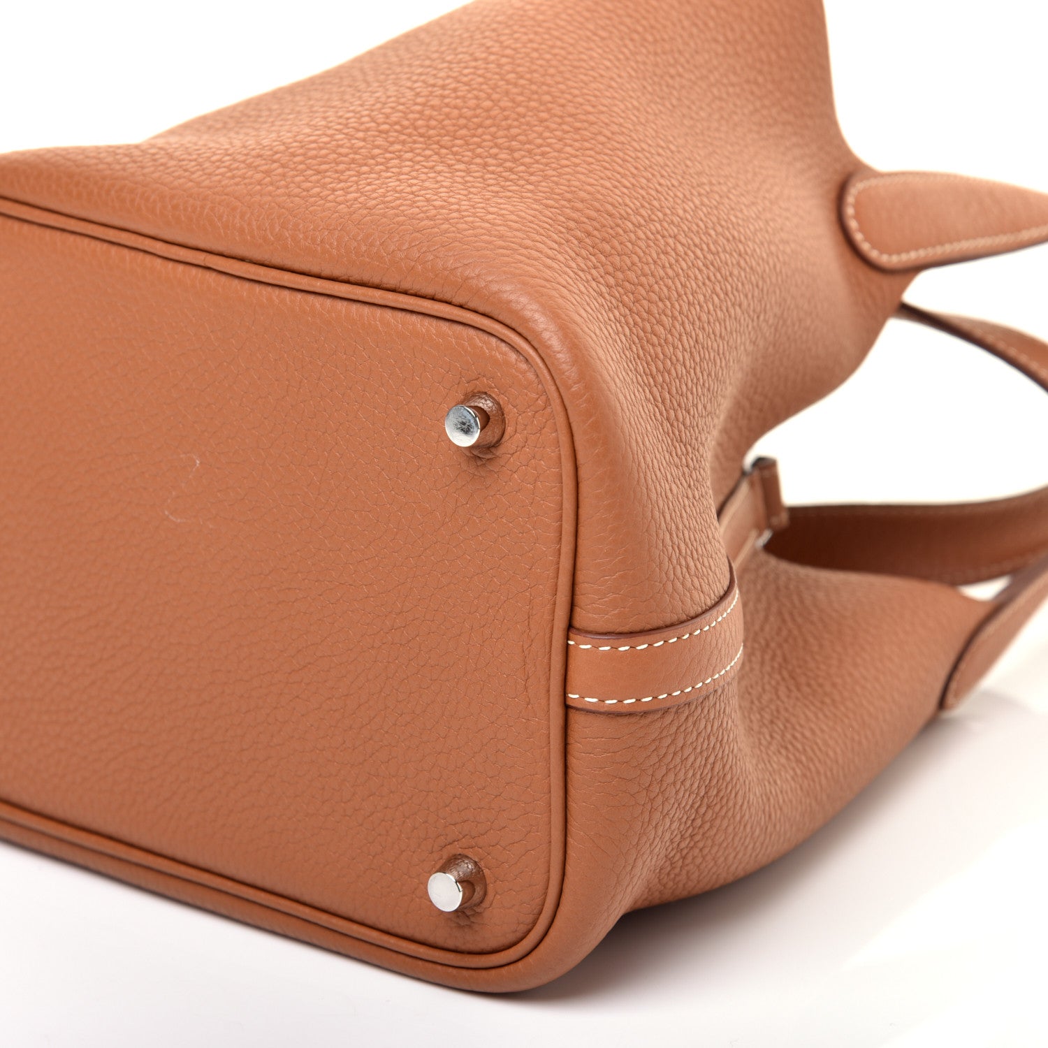 Hermes Taurillon Clemence Picotin Lock 18 PM Gold 7 of 10