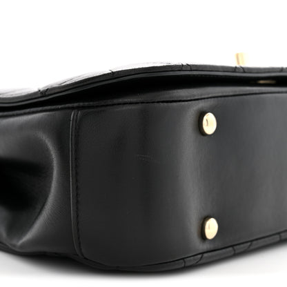 Chanel Lambskin Small Carry Chic Flap Black 9 of 10