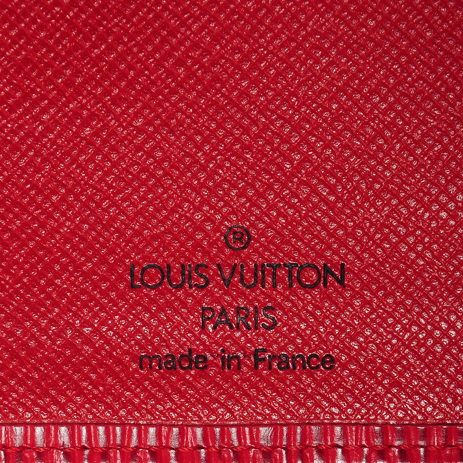 Louis Vuitton Epi Continental French Purse Wallet Rouge 6 of 7