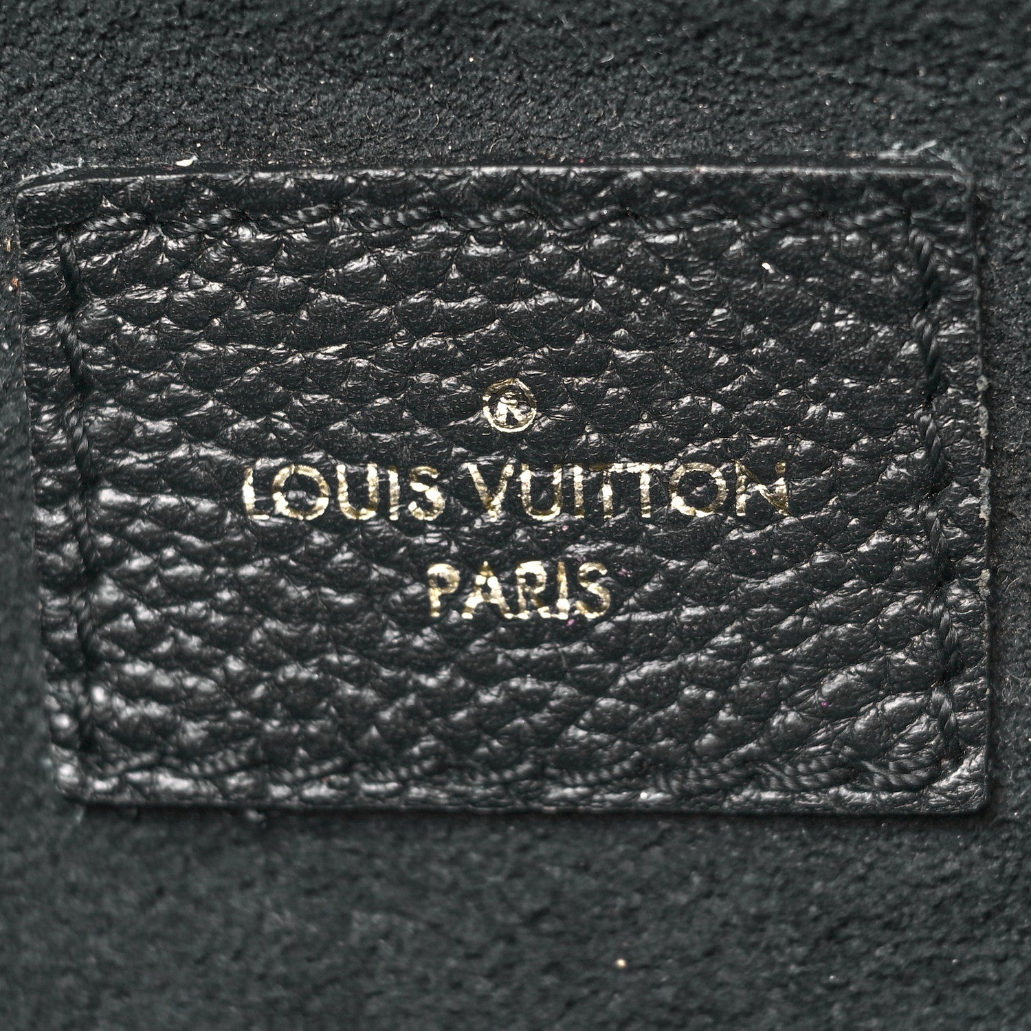 Louis Vuitton Empreinte Monogram Giant Neverfull MM Black Beige 6 of 9