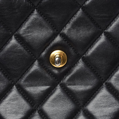 Chanel Lambskin Quilted Large Trendy CC Dual Handle Flap Bag Black 13 of 22