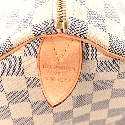 Louis Vuitton Damier Azur Speedy 30 7 of 10