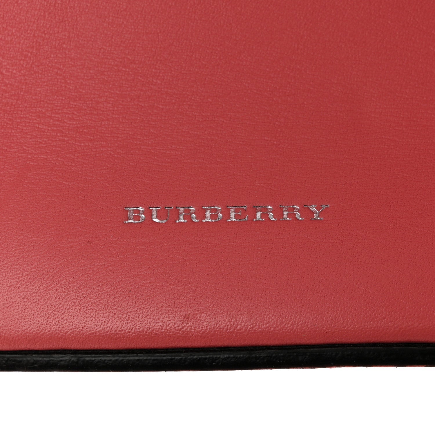 Burberry Supple Calfskin Medium Bucket Coral Pink 8 of 17