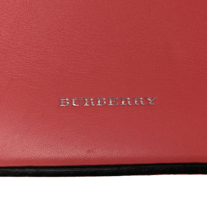 Burberry Supple Calfskin Medium Bucket Coral Pink 8 of 17