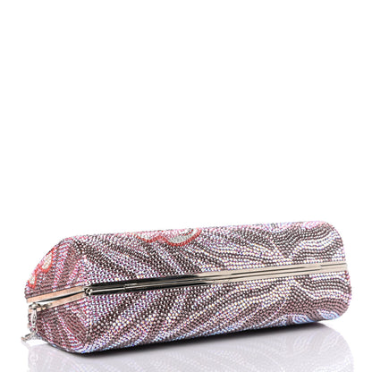 Judith Leiber Swarovski Crystal Minaudiere Clutch Multicolor 3 of 4