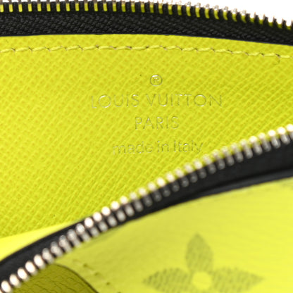 Louis Vuitton Monogram Taiga Coin Card Holder Yellow 6 of 6