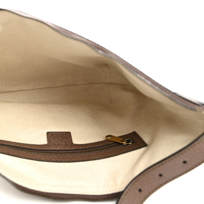 Gucci GG Supreme Monogram Web Small Ophidia Half Moon Hobo Brown 5 of 11