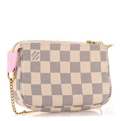 Louis Vuitton Damier Azur 2016 Christmas Animation Mini Pochette Accessories 3 of 10