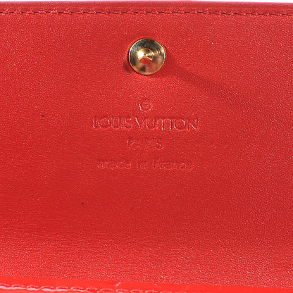 Louis Vuitton Vernis Sarah Wallet Pomme D'Amour 6 of 7
