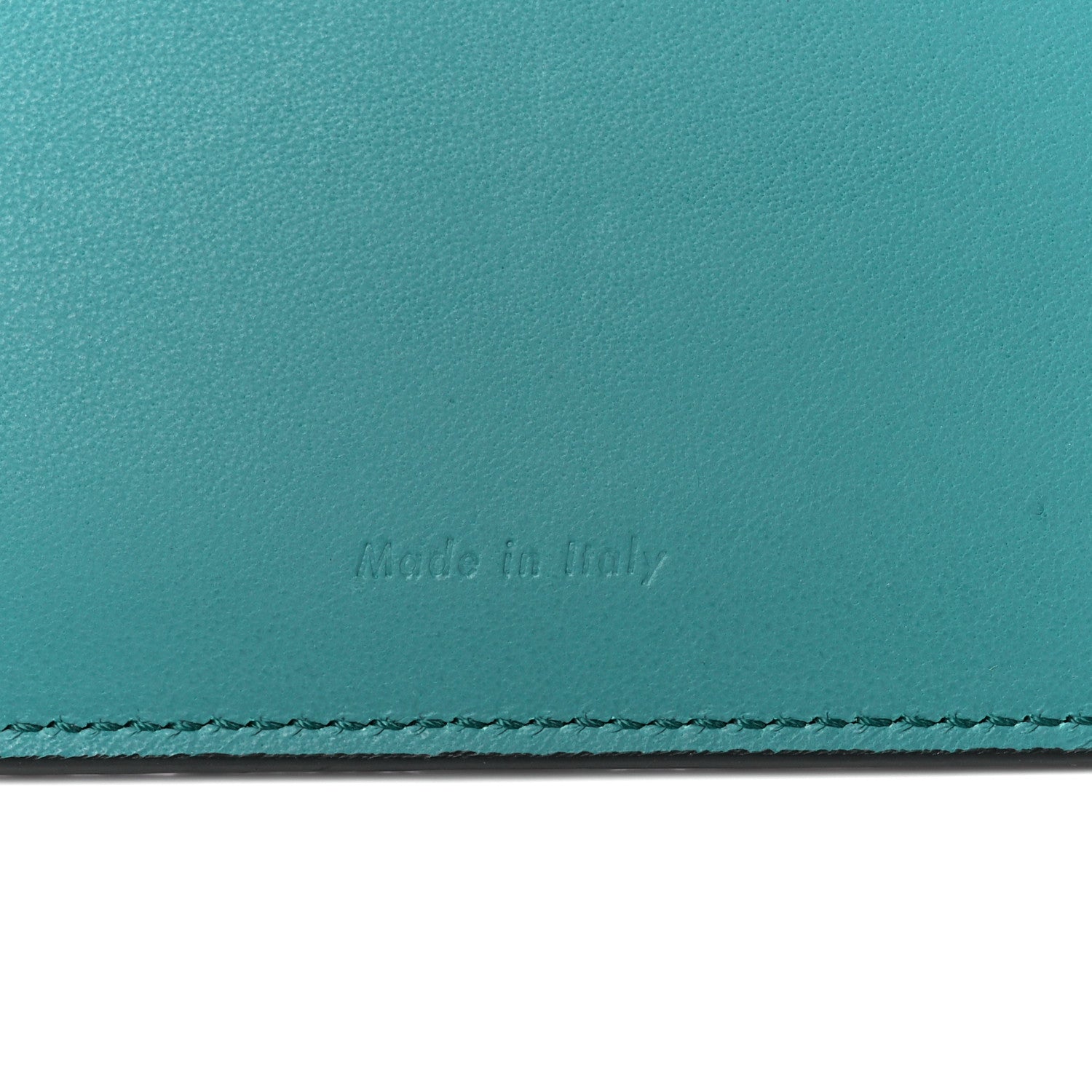 Celine Grained Calfskin Large Multifunction Strap Wallet Black Cactus 7 of 11