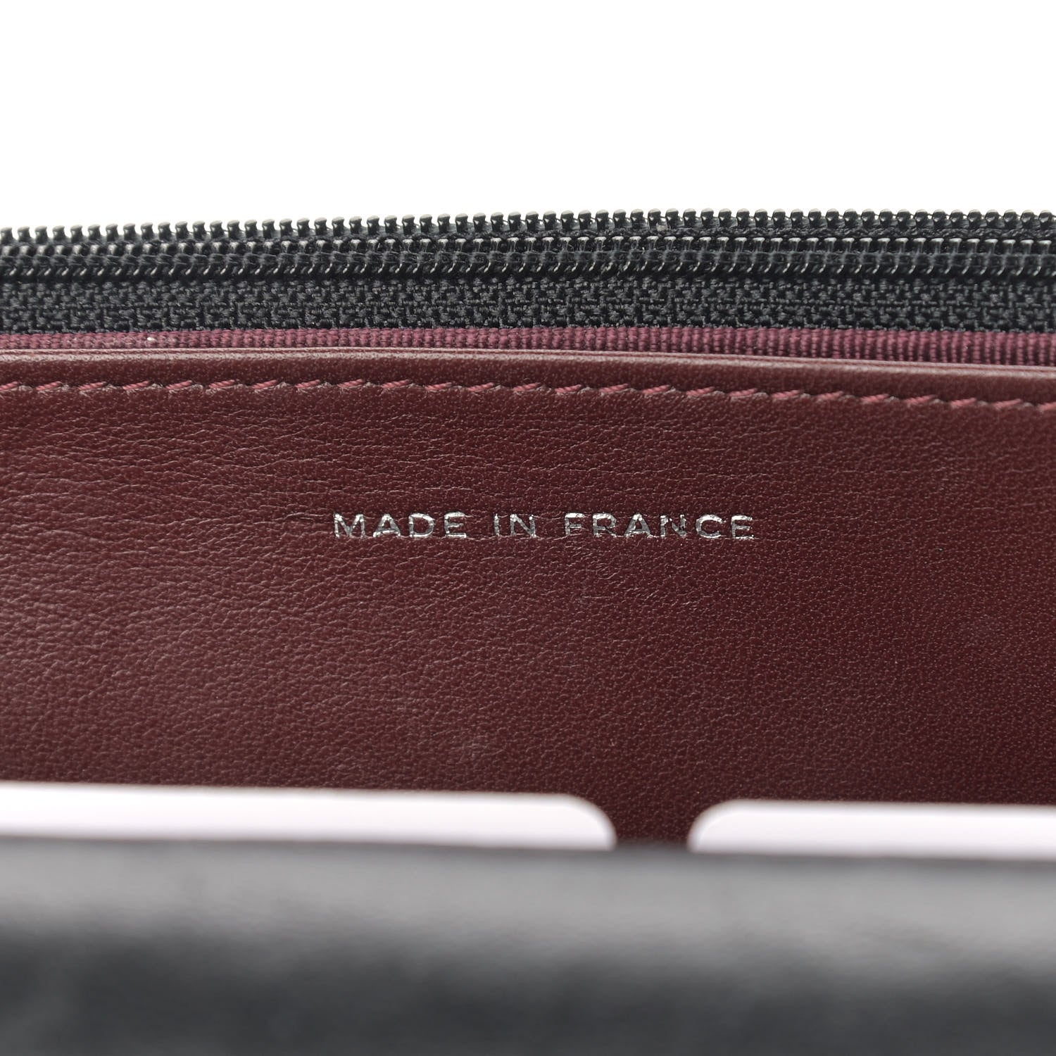Chanel Lambskin Quilted Wallet On Chain WOC Black 7 of 19