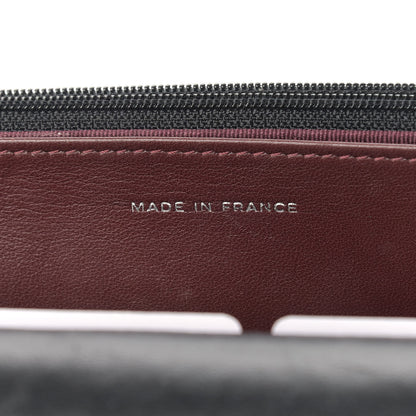 Chanel Lambskin Quilted Wallet On Chain WOC Black 7 of 19