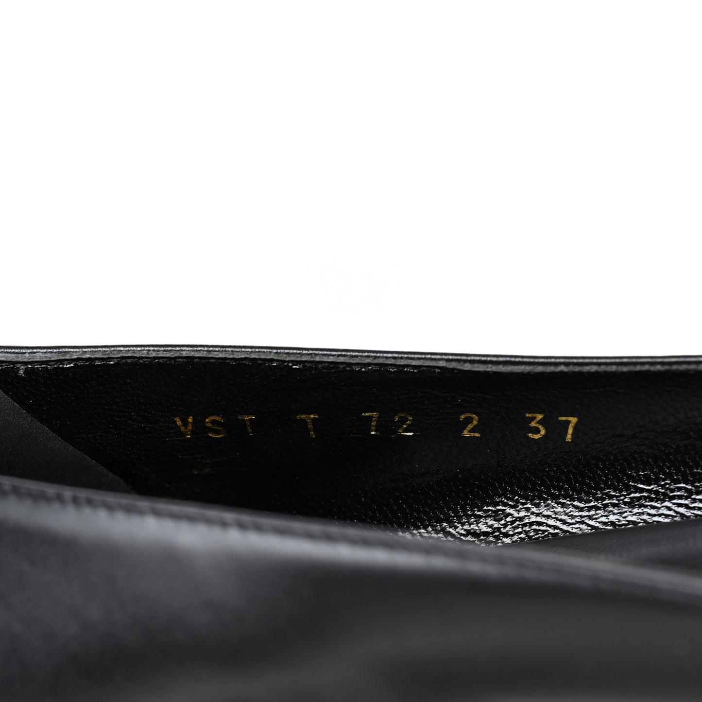 Nappa Vlogo Flats 37 Black