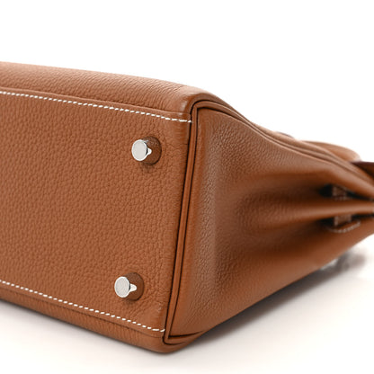 Hermes Togo Kelly Retourne 25 Gold 8 of 8