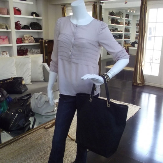Monogram Bucket Tote