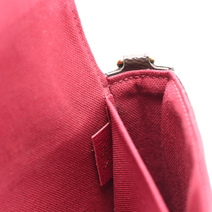 Louis Vuitton Monogram Pochette Felicie Chain Wallet Fuchsia 8 of 11