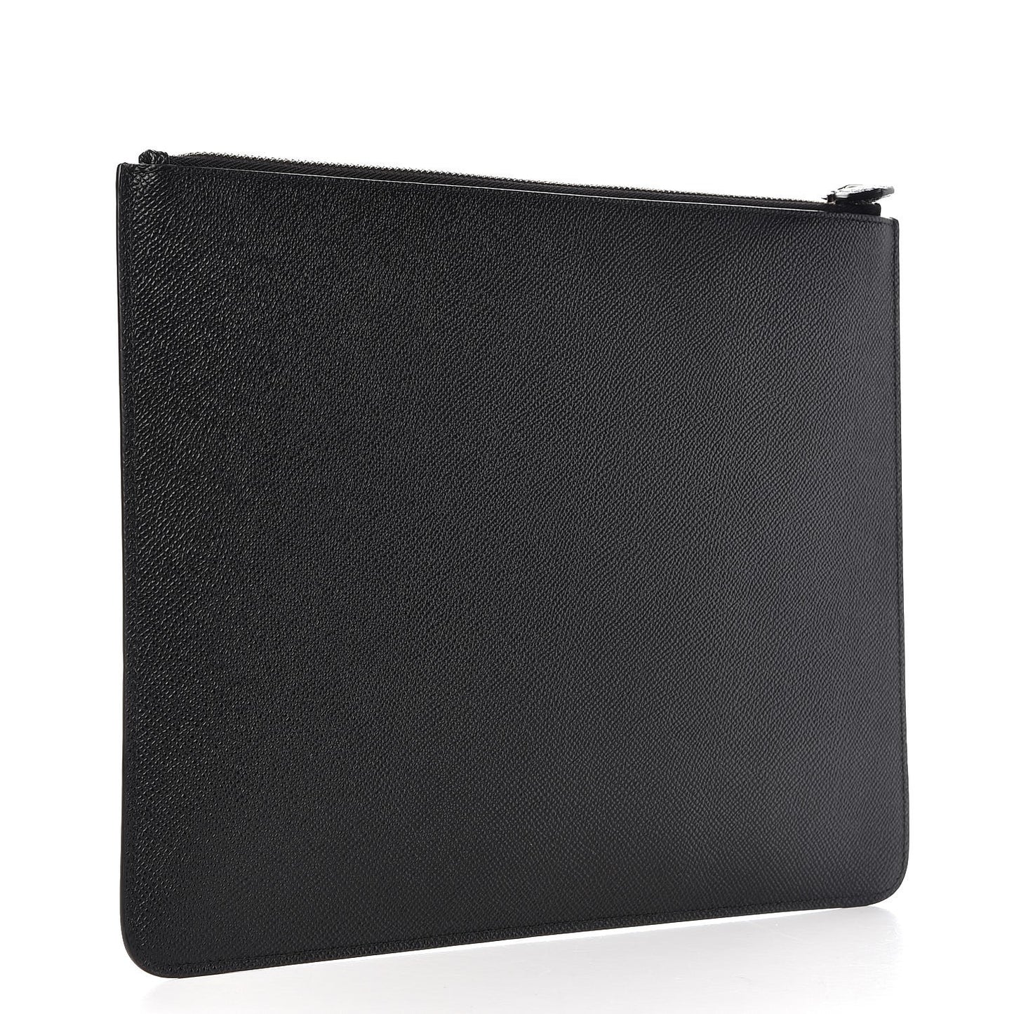 Sugar Goatskin Large Antigona Pouch Black
