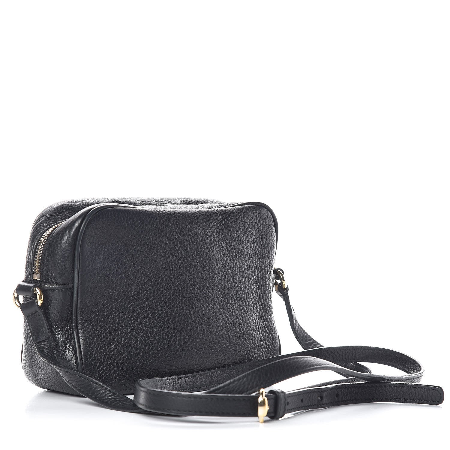 Gucci Pebbled Calfskin Small Soho Disco Bag Black 3 of 23
