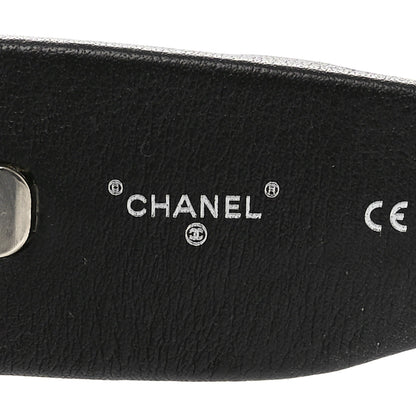 Chanel Lambskin Shield Quilted Sunglasses 71267 Black 5 of 7