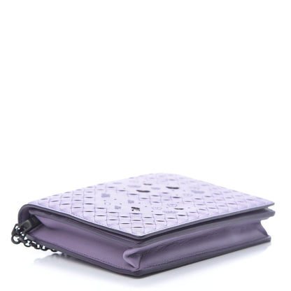 Bottega Veneta Nappa Ayers Intrecciato Butterfly Chain Wallet Lilac 4 of 10