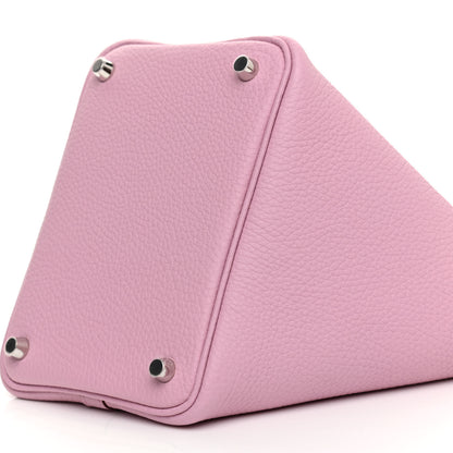 Hermes Taurillon Clemence Picotin Lock 18 PM Mauve Sylvestre 10 of 11