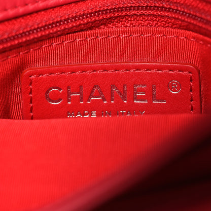 Chanel Calfskin Small Tramezzo Flap Red 6 of 16