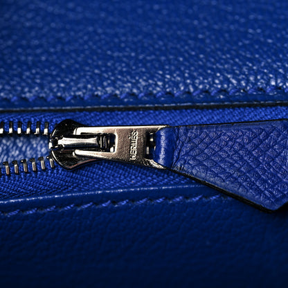 Hermes Epsom Birkin 30 Bleu Electrique 19 of 34