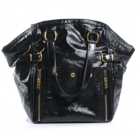 Saint Laurent Patent Medium Downtown Black 1 of 7