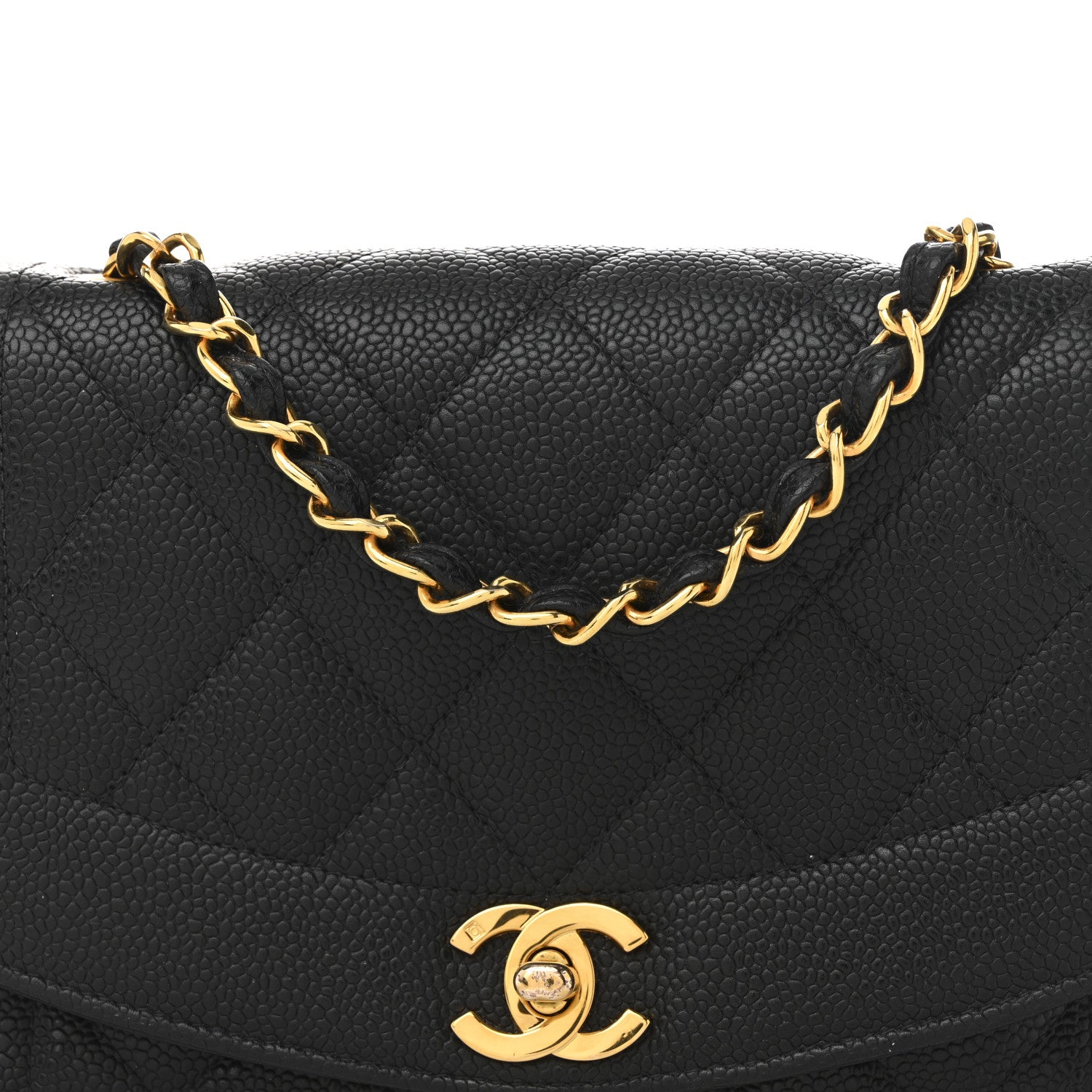Chanel Caviar Quilted Small Single Flap Black 9 of 11