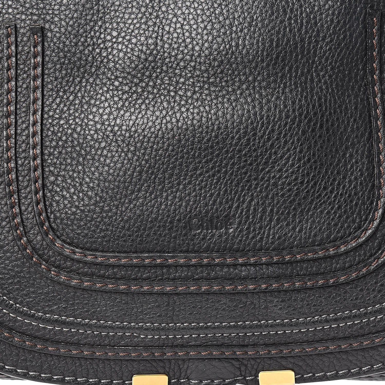 Chloe Calfskin Medium Marcie Satchel Black 17 of 17