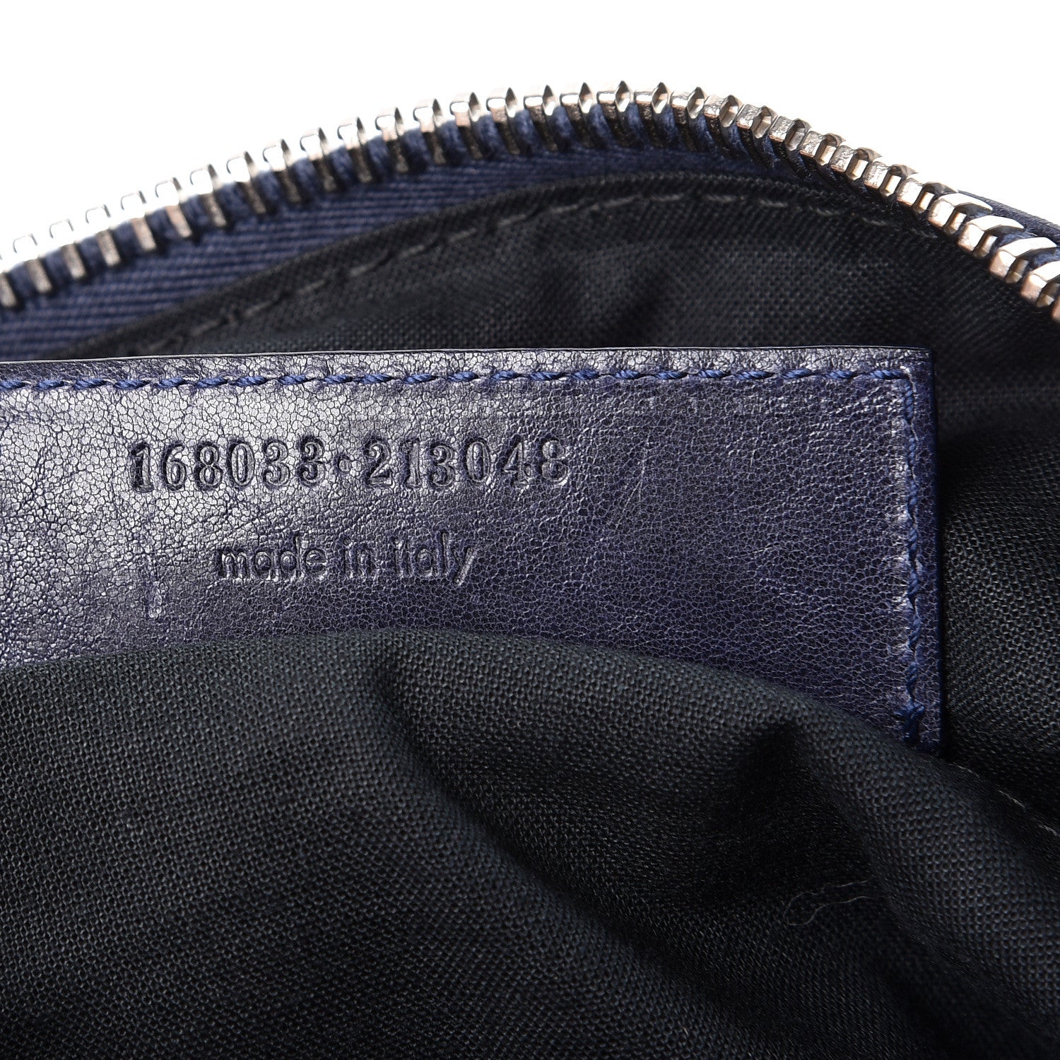 Balenciaga Agneau Whistle Shoulder Bag Marine 6 of 9