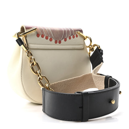 Chloe Calfskin Printed Mini Drew Bi-Color Shoulder Bag Dark Multicolor 3 of 10