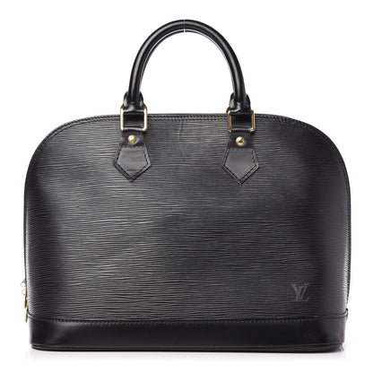 Louis Vuitton Epi Alma PM Black 1 of 10