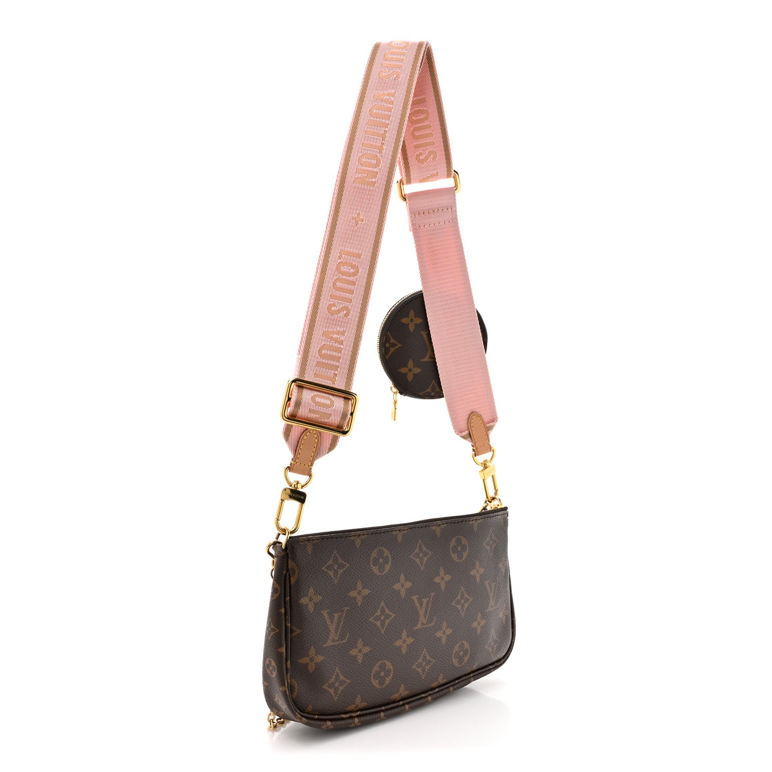 Louis Vuitton Monogram Multi Pochette Accessories Rose Clair 3 of 10