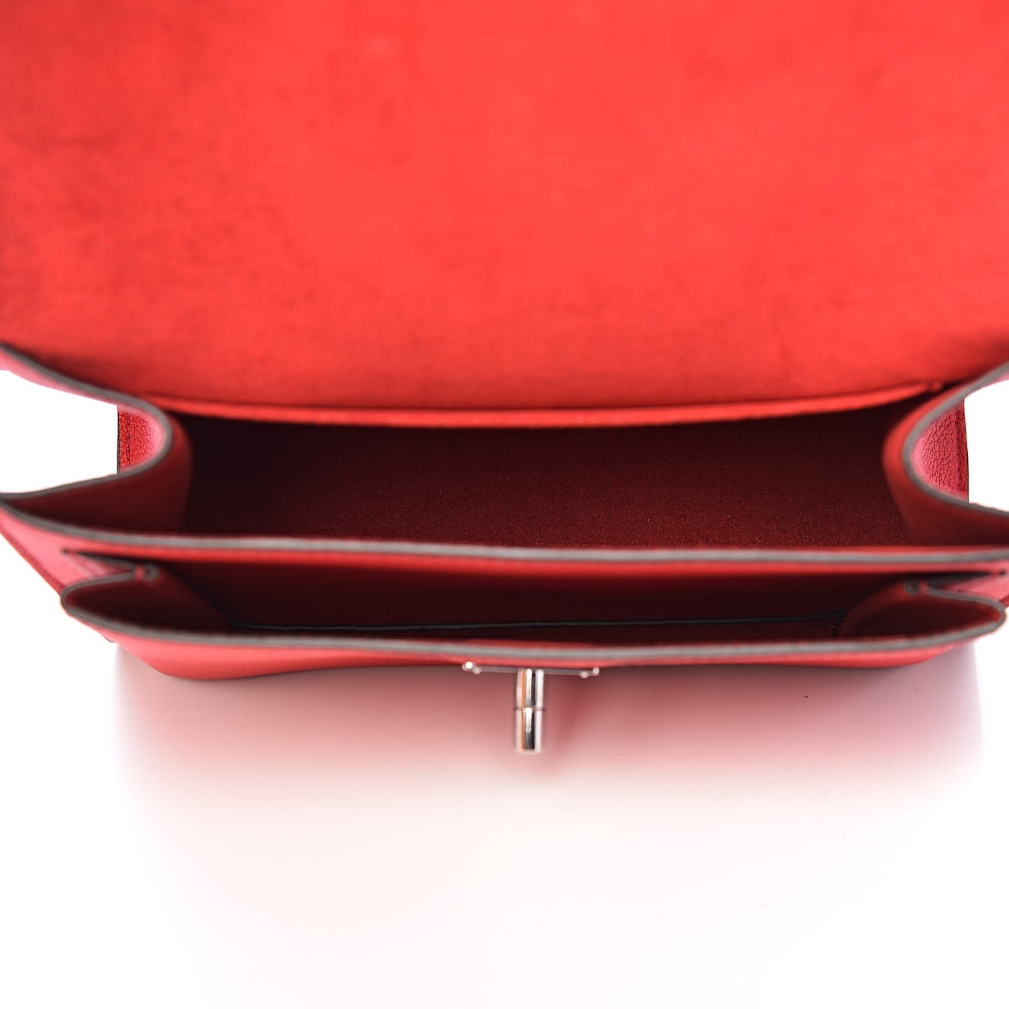 Soft Calfskin Mylockme Chain Bag BB Rubis