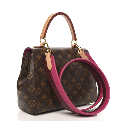 Louis Vuitton Monogram Cluny BB Bordeaux Fuchsia 3 of 8