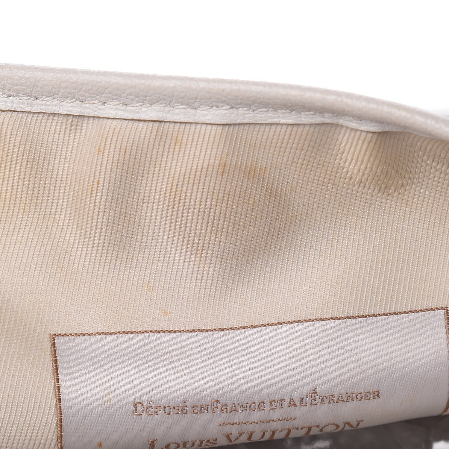 Louis Vuitton Monogram Sabbia Besace White 9 of 14
