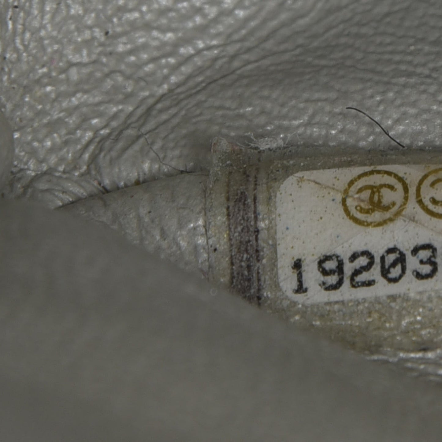 Metallic Lambskin Quilted 2.55 Reissue 227 Flap Silver