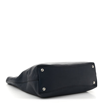 Prada Vitello Daino Shopping Tote Baltico 4 of 10