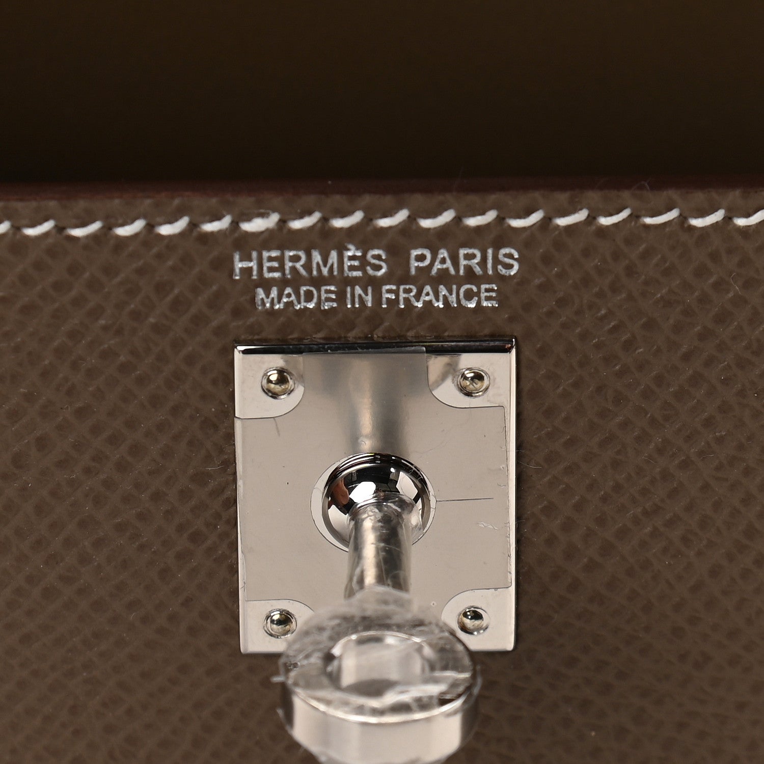 Hermes Epsom Mini Kelly Sellier 20 Etoupe 7 of 9