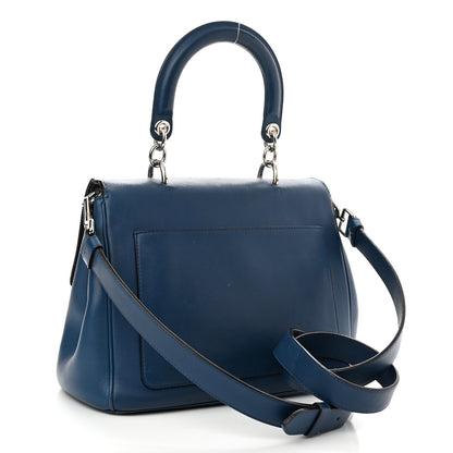 Christian Dior Bullcalf Medium Be Dior Flap Mineral Blue 2 of 20