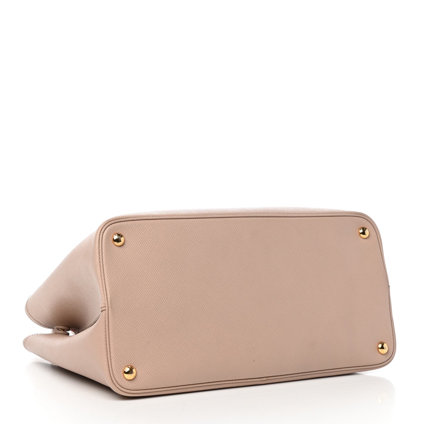 Saffiano Cuir Medium Double Bag Cammeo Rosa