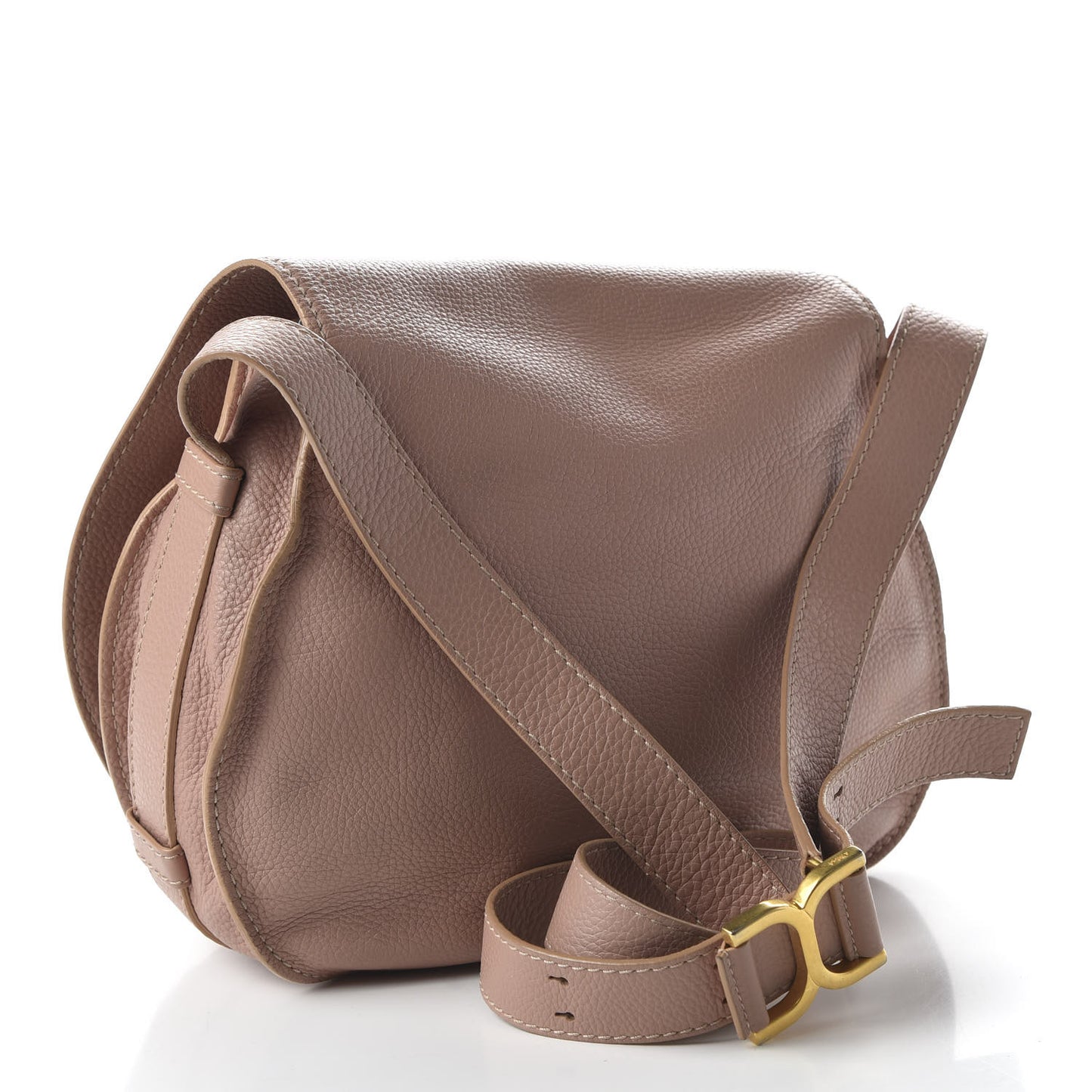 Calfskin Medium Marcie Shoulder Bag Anemone Pink