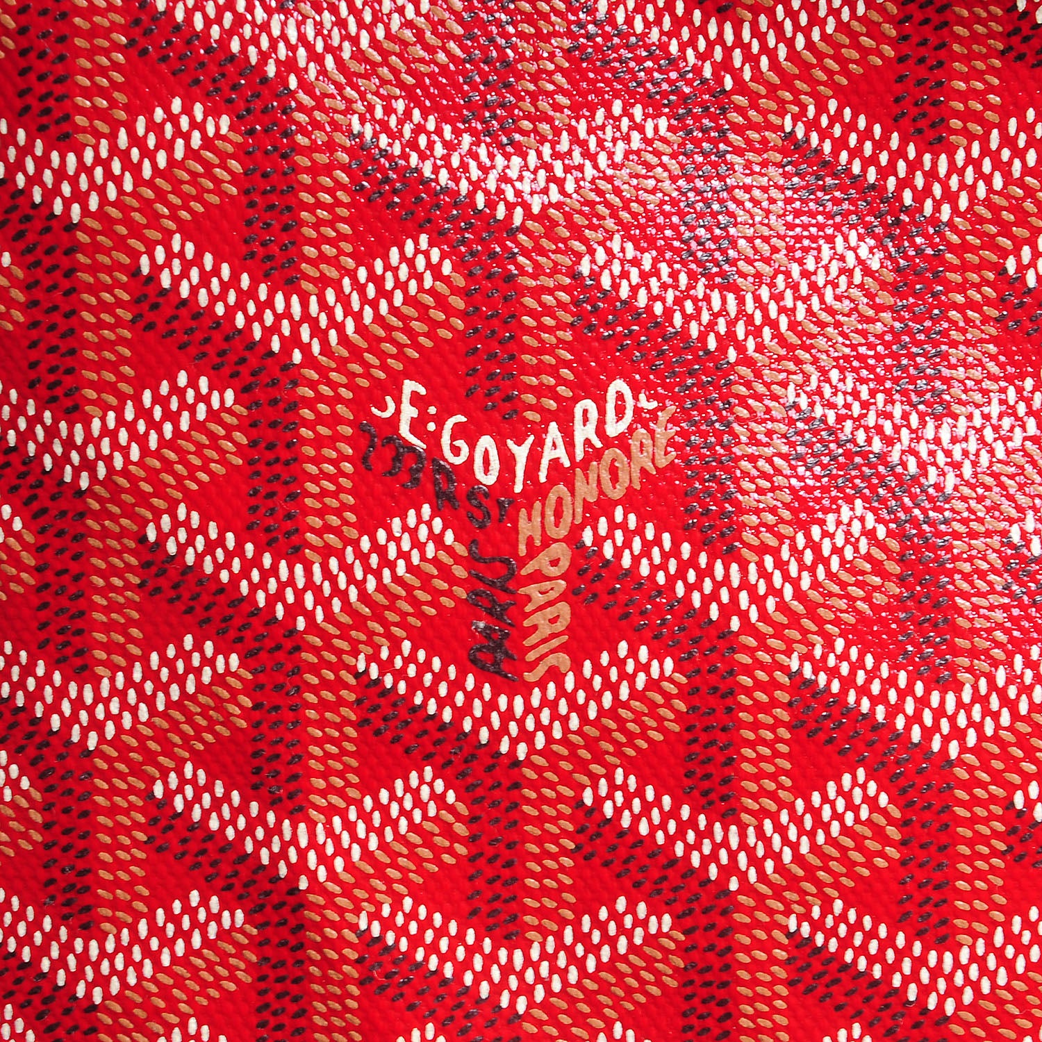 Goyard Goyardine Saint Louis GM Red 6 of 8